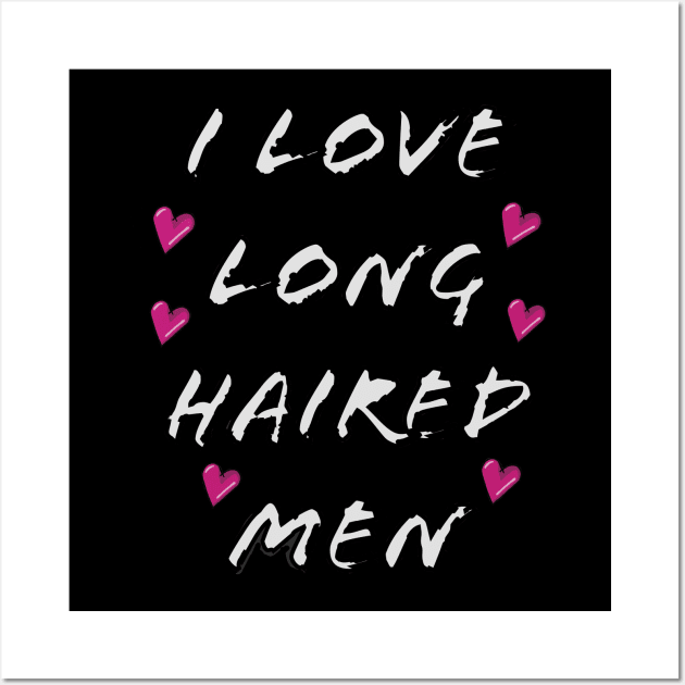 Love long haired men Wall Art by wildjellybeans